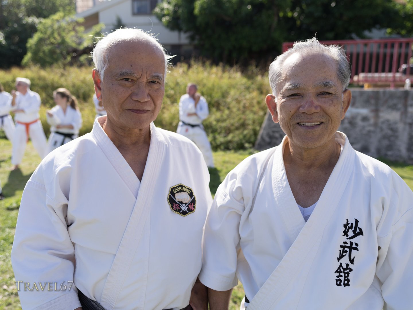 100 Kata for Karate Day October 25th 2018 at Naminoue Shrine  and beach.